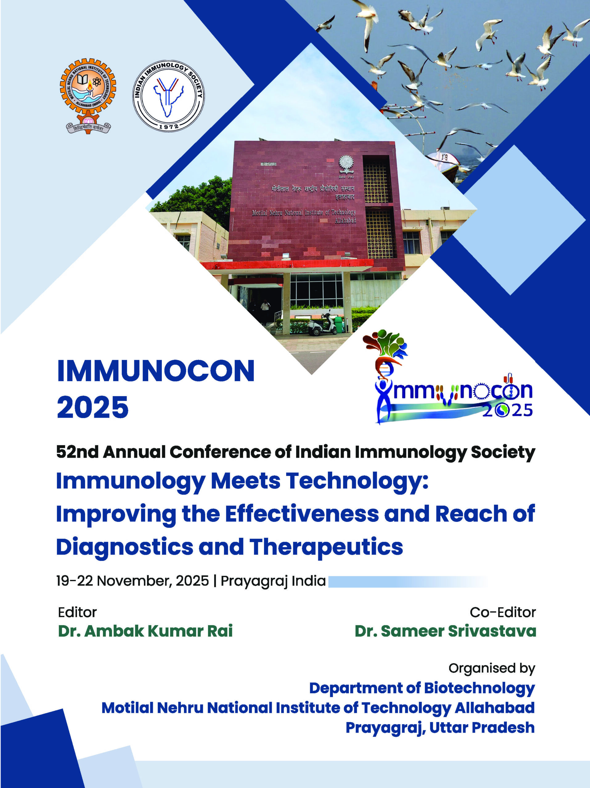 978-93-49666-05-4__Front IMMUNOCON-2025— Immunology Meets Technology: Improving the Effectiveness and Reach of Diagnostics and Therapeutics - Image 1