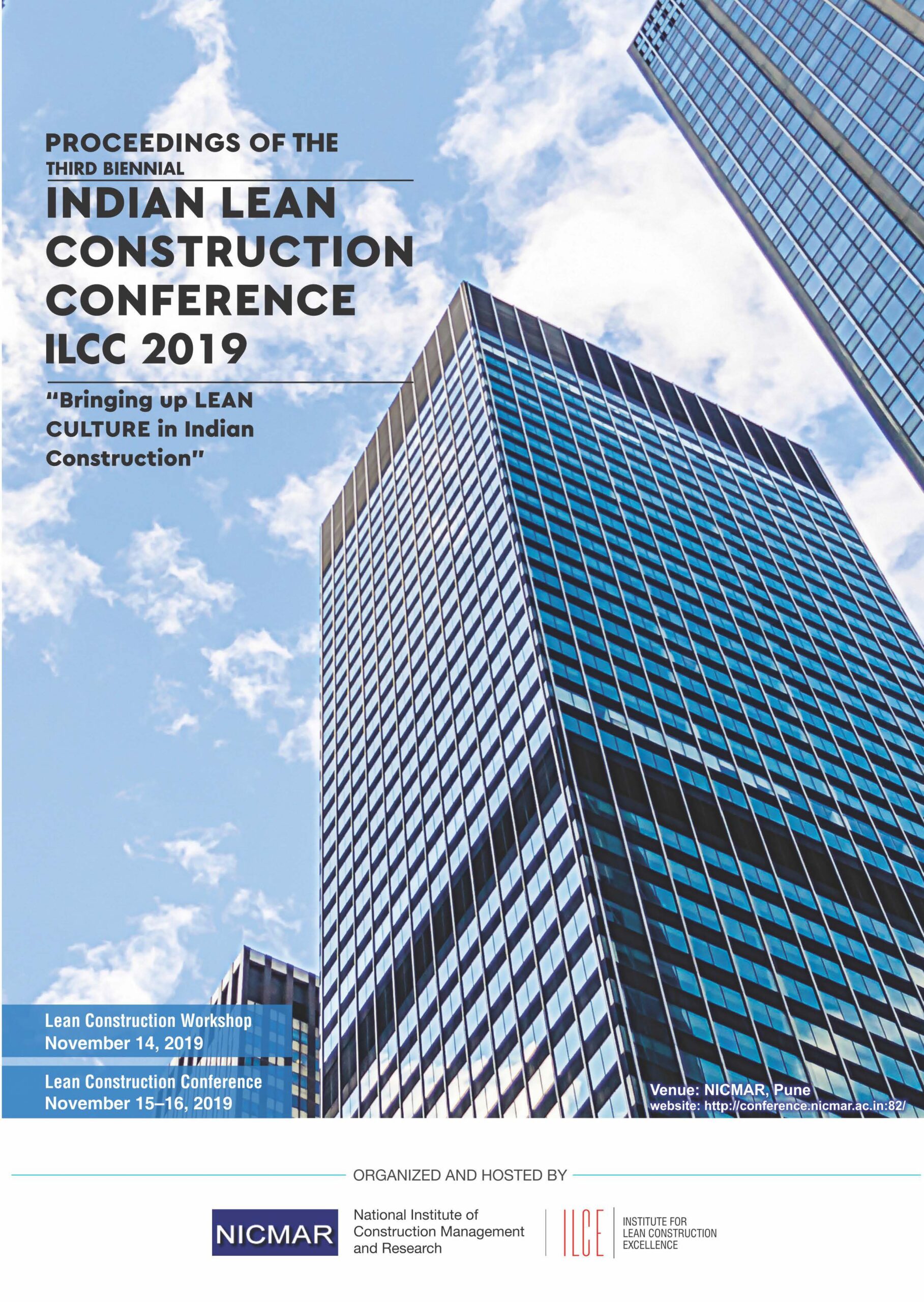 978-93-88237-92-5__Front Proceedings of the Indian Lean Construction Conference ILCC 2019 (Edition1) - Image 1