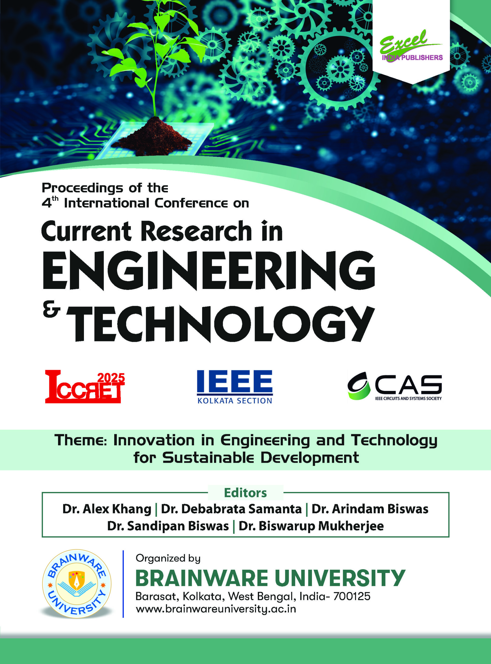 978-93-89947-41-0__Front Proceedings of the 4th International Conference on Current Research in Engineering and Technology (ICCRET-2025) - Image 1