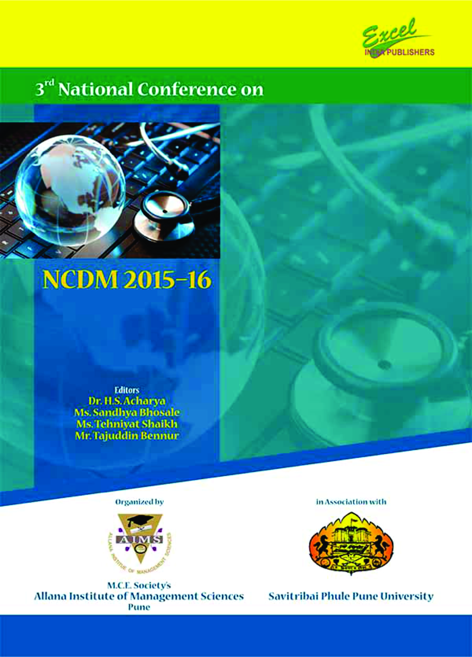 b-823 3rd National Conference on Data Mining & ICT (NCDM 2015–16) - Image 1