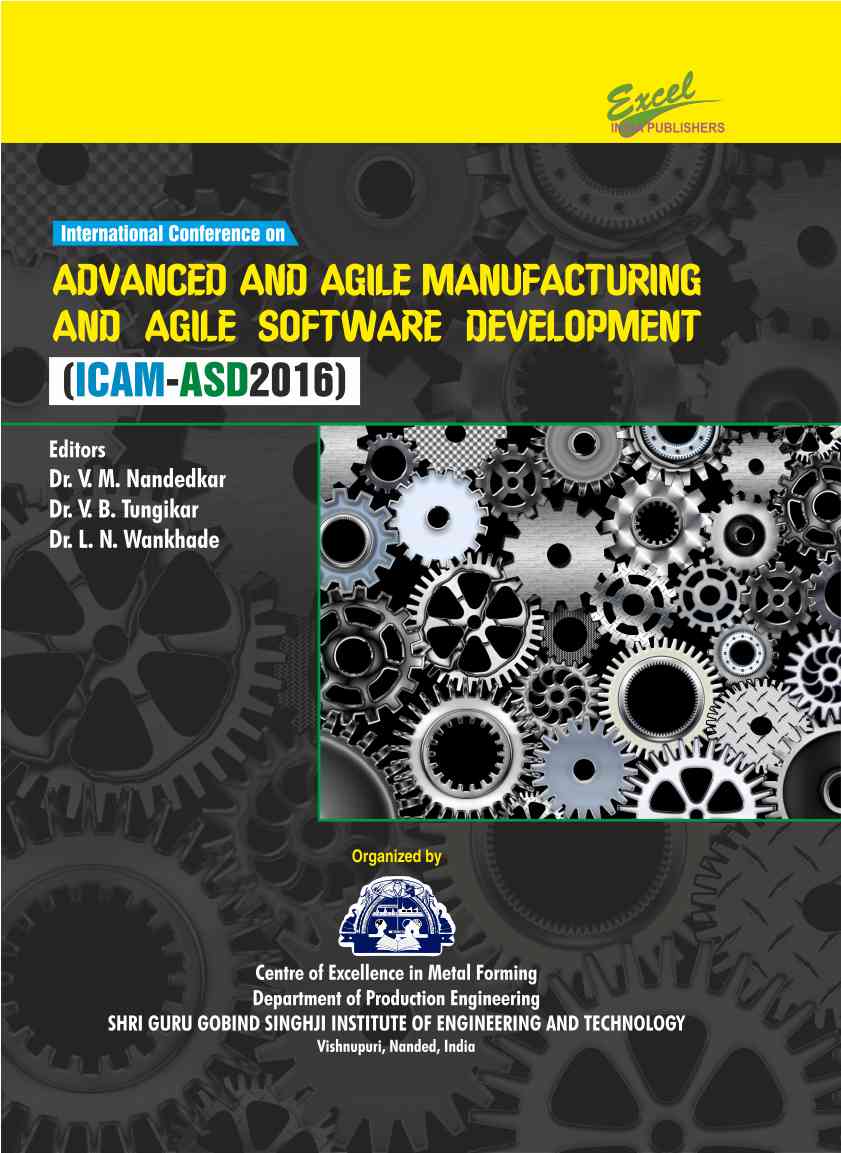 b-879 International Conference on Advanced and Agile Manufacturing and Agile Software Development (ICAM-ASD-2016) - Image 1