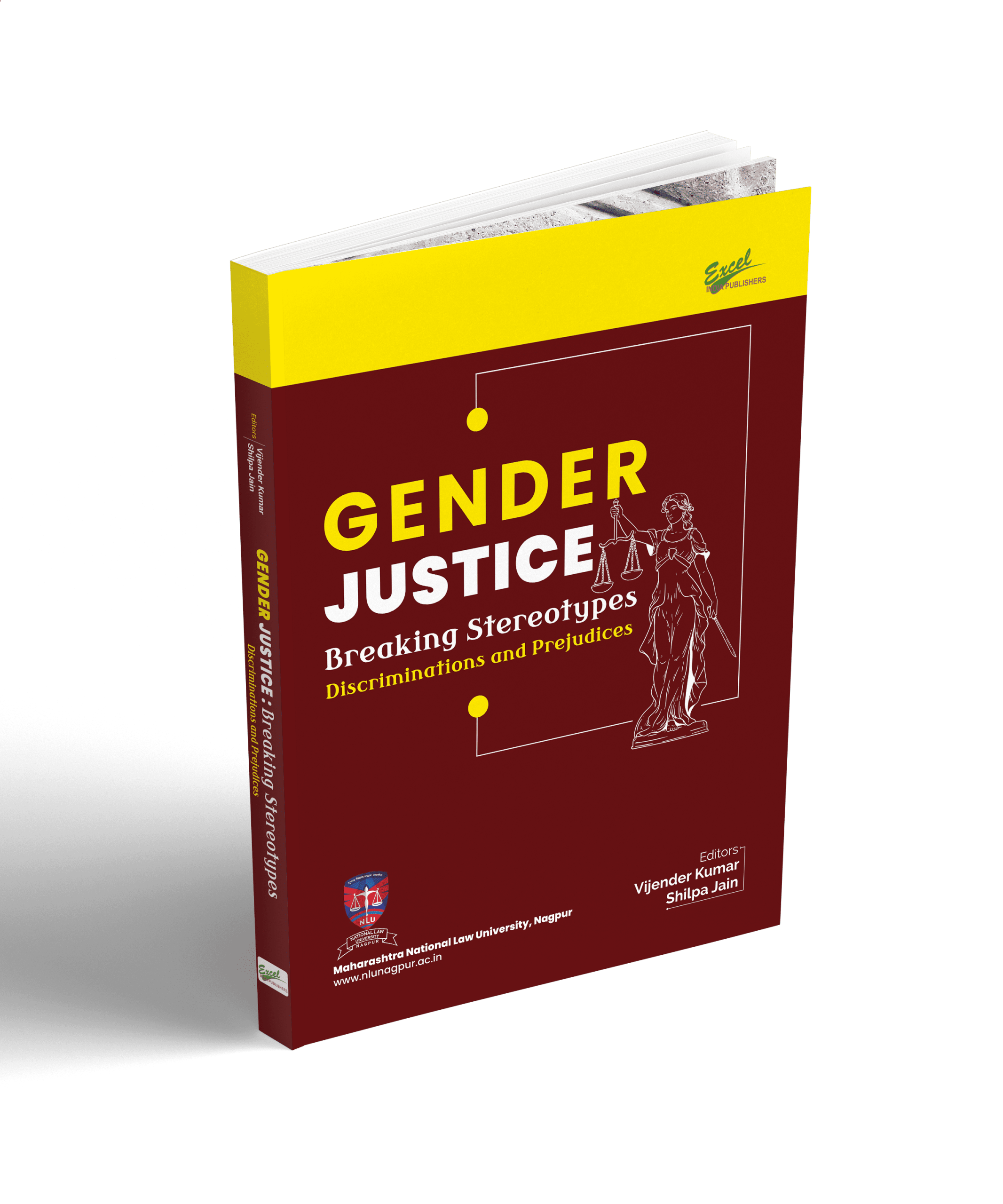 Gender Justice_Book_Mockup_5 Gender Justice: Breaking Stereotypes, Discriminations and Prejudices - Image 1